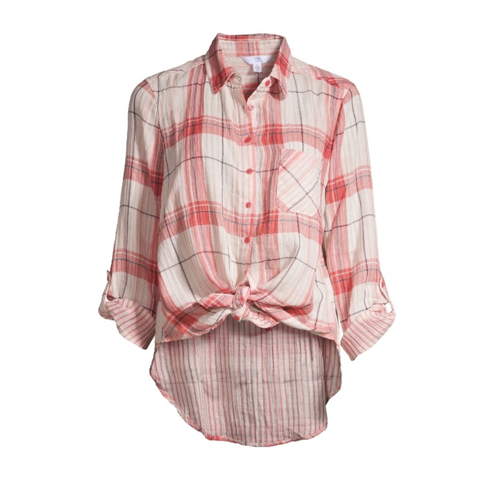 Time And Tru Women’s Button Front Top